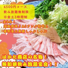 宴会飲み放題無制限 はかた料理専門店 はかた商店 日暮里店のコース写真