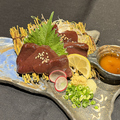 料理メニュー写真&nbsp;馬レバー刺身