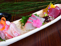 本日入荷のお造り3種