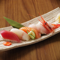 料理メニュー写真&nbsp;おまかせ握り5貫