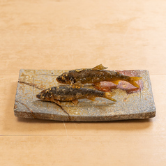 天然鮎(友釣り) 塩焼き、天ぷら、唐揚げ