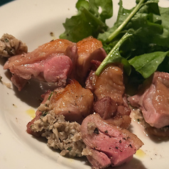 鴨もも肉のグリル