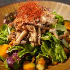 秋野菜のサラダ