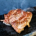 料理メニュー写真&nbsp;牛ハラミステーキセット