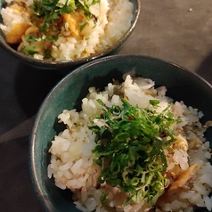 釜揚げしらす丼/河豚雑炊