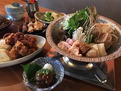 炭焼きと肉そば 火鳥 HINOTORI ヒノトリのコース写真