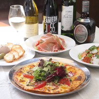 自慢の料理を堪能できるコースメニュー