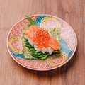 料理メニュー写真 サーモンいくら