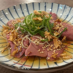 低温調理の鶏レバ刺し