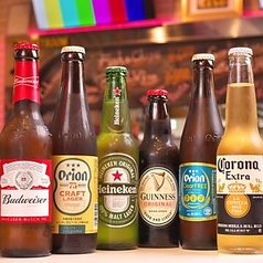 定番から海外ビールまで楽しめる飲み放題を2種類ご用意