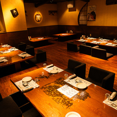 【Ｂ1Ｆ：宴会場】最大約40名様までご利用可能。もちろん少人数でもＯＫ！