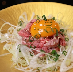 和牛のローストユッケ