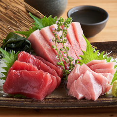 本マグロ赤身&中トロ刺身