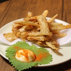 ごぼうチップス～山椒塩～