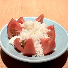 ねぎとろばくだん、超冷やしガリトマト、たこ塩ごま油、こはだと胡瓜の甘酢和え