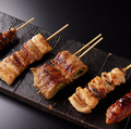 料理メニュー写真&nbsp;【焼鳥】おまかせ串<五種>