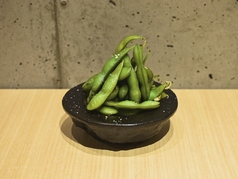 太陽の塩を使った枝豆