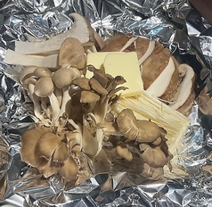 きのこバターホイル焼き
