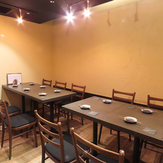 11名様の個室席をご用意しております。、