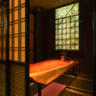 個室で完全プライベート空間