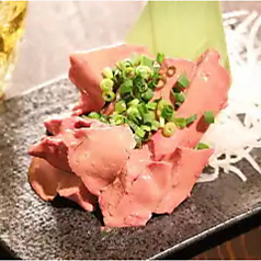 赤鶏のレバ刺し【低温料理】