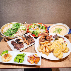 ハチトラ食堂のコース写真