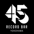 RECORD BAR 45 YOKOHAMAのロゴ