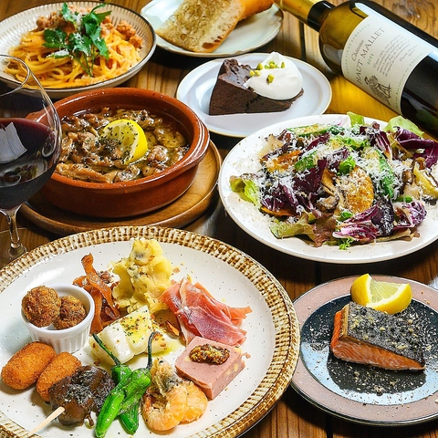 素材を活かしたイタリアン&ワインをお気軽に♪女子会・貸切・記念日でのご利用に◎