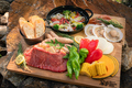 料理メニュー写真&nbsp;プレミアムBBQセット