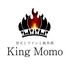 炭火とワインと純米酒 King Momo キングモモのロゴ