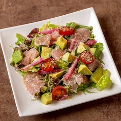 生ハムとアボカドサラダ