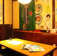 掘りごたつ席をご用意しております。