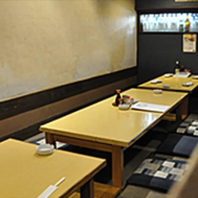 小上がり・掘りごたつ式のお座敷で盛り上がろう★