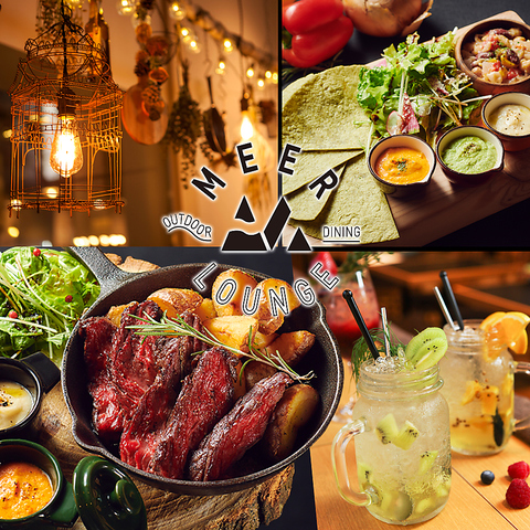 昼はデリのランチプレート!夜はグリル肉とベジタコスなど野菜を楽しめるダイニング