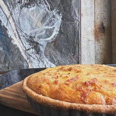 素朴なキッシュ