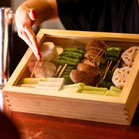 素材にこだわる