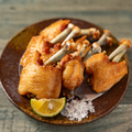 料理メニュー写真&nbsp;名物 手羽先一夜干し唐揚げ（6個）