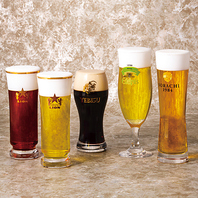 【こだわりの生ビール】全7種類！