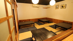 宴会座敷貸切の場合は9名様以上、店舗貸切の場合は17名様以上よりご相談にて承ります。詳細はお問い合わせください。