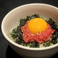 料理メニュー写真&nbsp;ユッケ丼