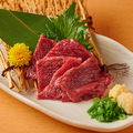 料理メニュー写真&nbsp;馬刺し赤身