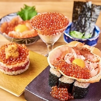 あても充実！寿司メニューだけではありません。
