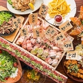 料理メニュー写真&nbsp;彩り抜群！野菜巻き串盛り合わせ