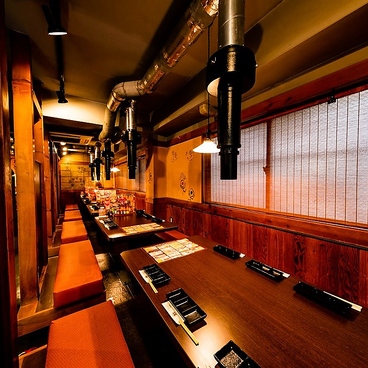 元氣七輪焼肉 牛繁 北習志野店の雰囲気1