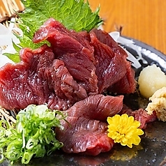 馬肉 赤身刺し