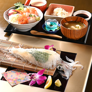 西の浦イカ活き造り 波平のおすすめ料理1