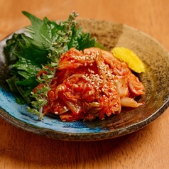 ホタテ貝ひもキムチ