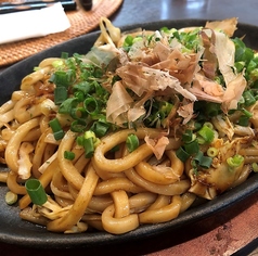 生醤油焼うどん（又はそば）