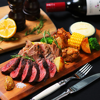 BBQ盛り合わせ（牛・豚・鶏・ソーセージ・野菜）