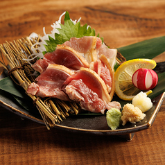 地鶏のたたき刺し